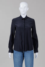 Load image into Gallery viewer, Emporio Armani Navy Long Sleeve Shirt (36)
