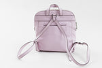 Load image into Gallery viewer, MICHAEL KORS dusty pink leather backpack purse
