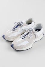Load image into Gallery viewer, NEW BALANCE Men’s 327 white sneaker, like new condition (10.5M)
