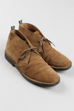 Load image into Gallery viewer, POLO Ralph Lauren Men’s khaki suede desert/chukka boot, (11M)
