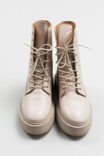 Load image into Gallery viewer, &amp; Other Stories Platform lace-up boots cream tone (40)
