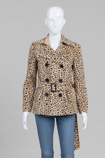 Load image into Gallery viewer, Azirino Vintage Leopard Faux Fur Jacket
