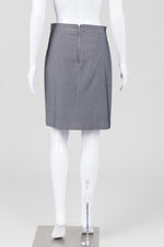 Load image into Gallery viewer, Judith &amp; Charles Black/White Twill Pencil Skirt (4)
