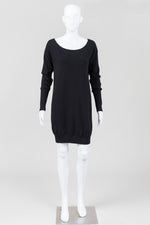 Load image into Gallery viewer, Naadam Black Cashmere Knit Dress (M)
