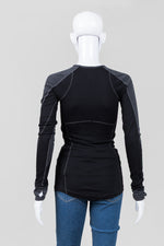 Load image into Gallery viewer, Icebreaker Charcoal/Black Crewneck Top (XS)
