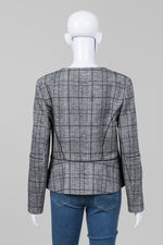 Load image into Gallery viewer, Judith &amp; Charles black/ cream jacket (12)
