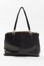 Load image into Gallery viewer, COACH black patent leather shoulder bag
