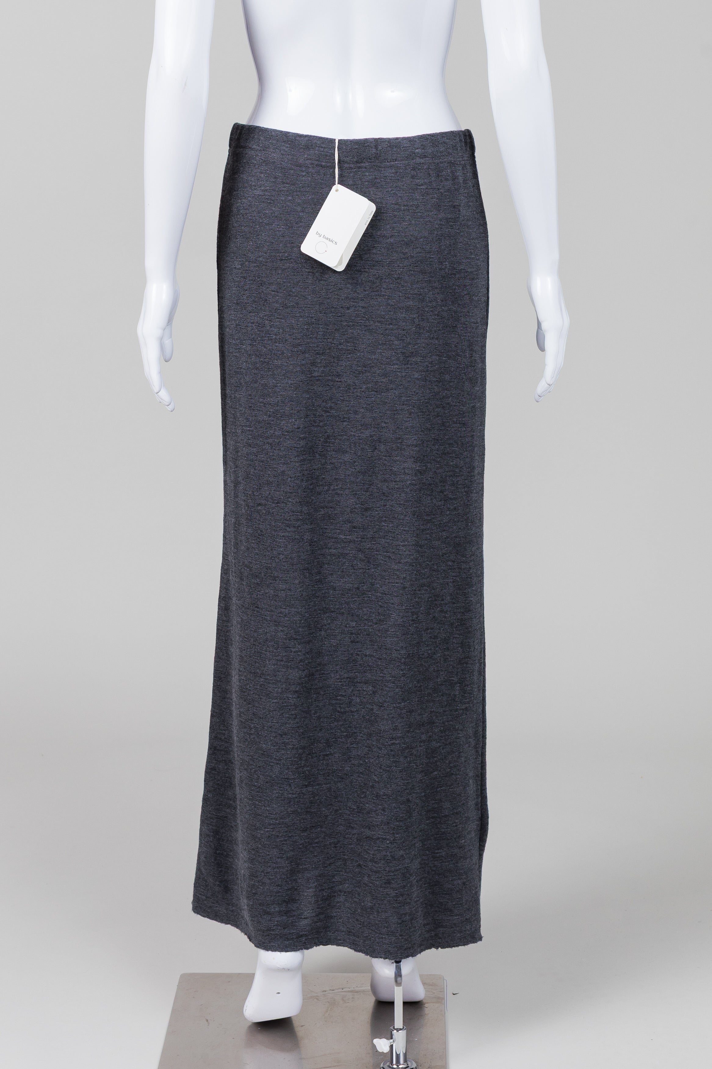 by basics Charcoal Wool Knit Maxi Skirt (1) *New w/ tags $194