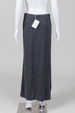 Load image into Gallery viewer, by basics Charcoal Wool Knit Maxi Skirt (1) *New w/ tags $194
