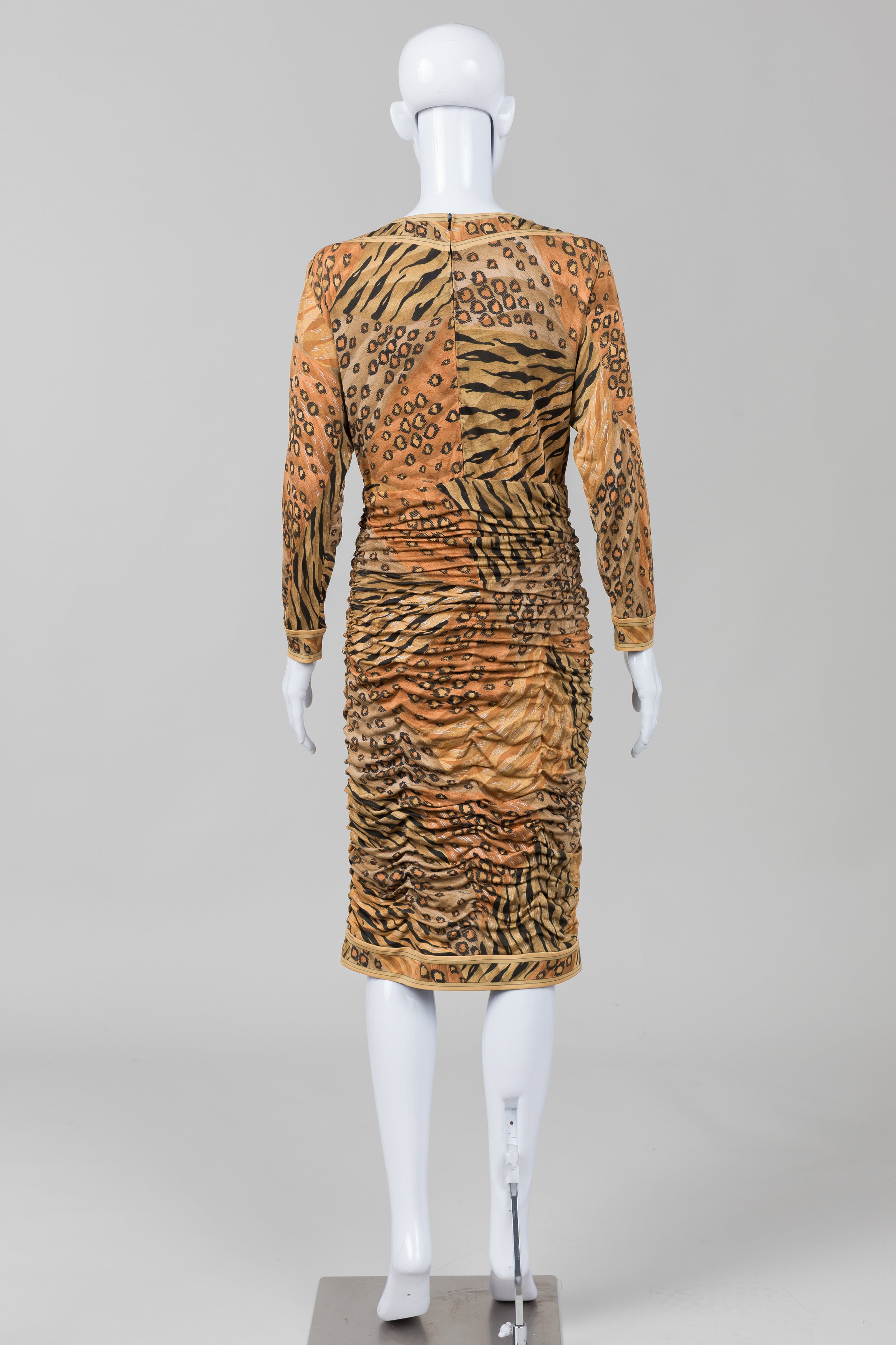 Leonard Vintage animal print dress