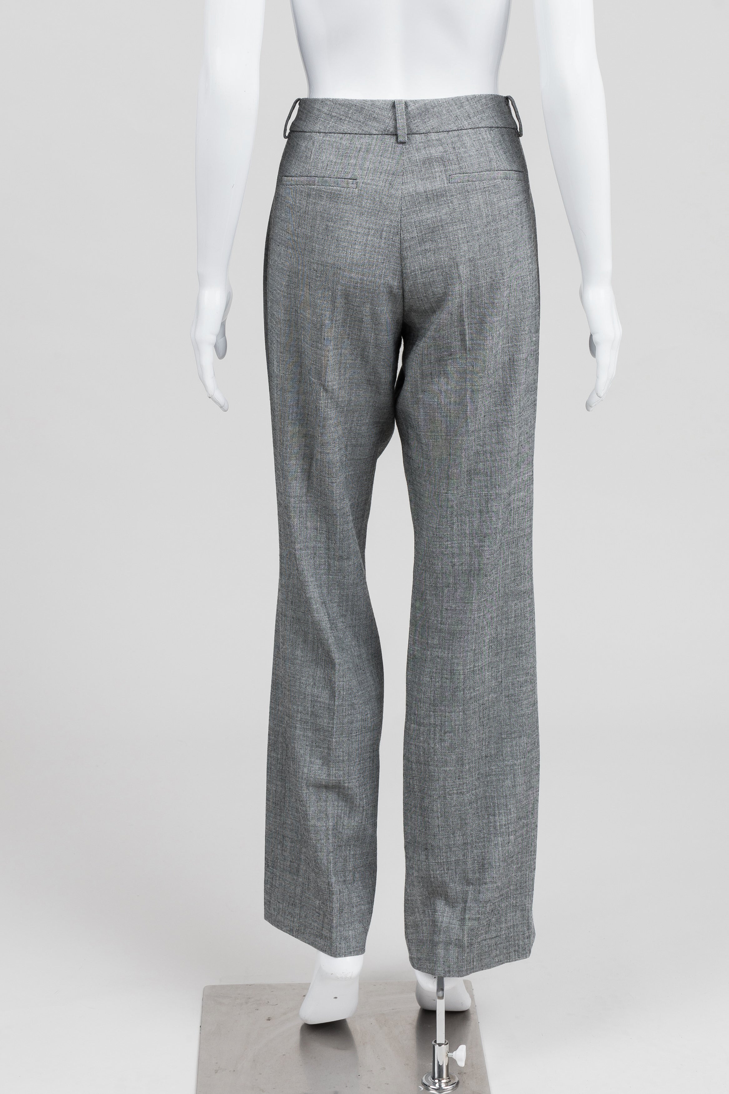 Elie Tahari Grey Check Pant Suit (6)