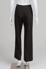 Load image into Gallery viewer, Margareta Brown Doubleknit Wide Leg Pant (4)
