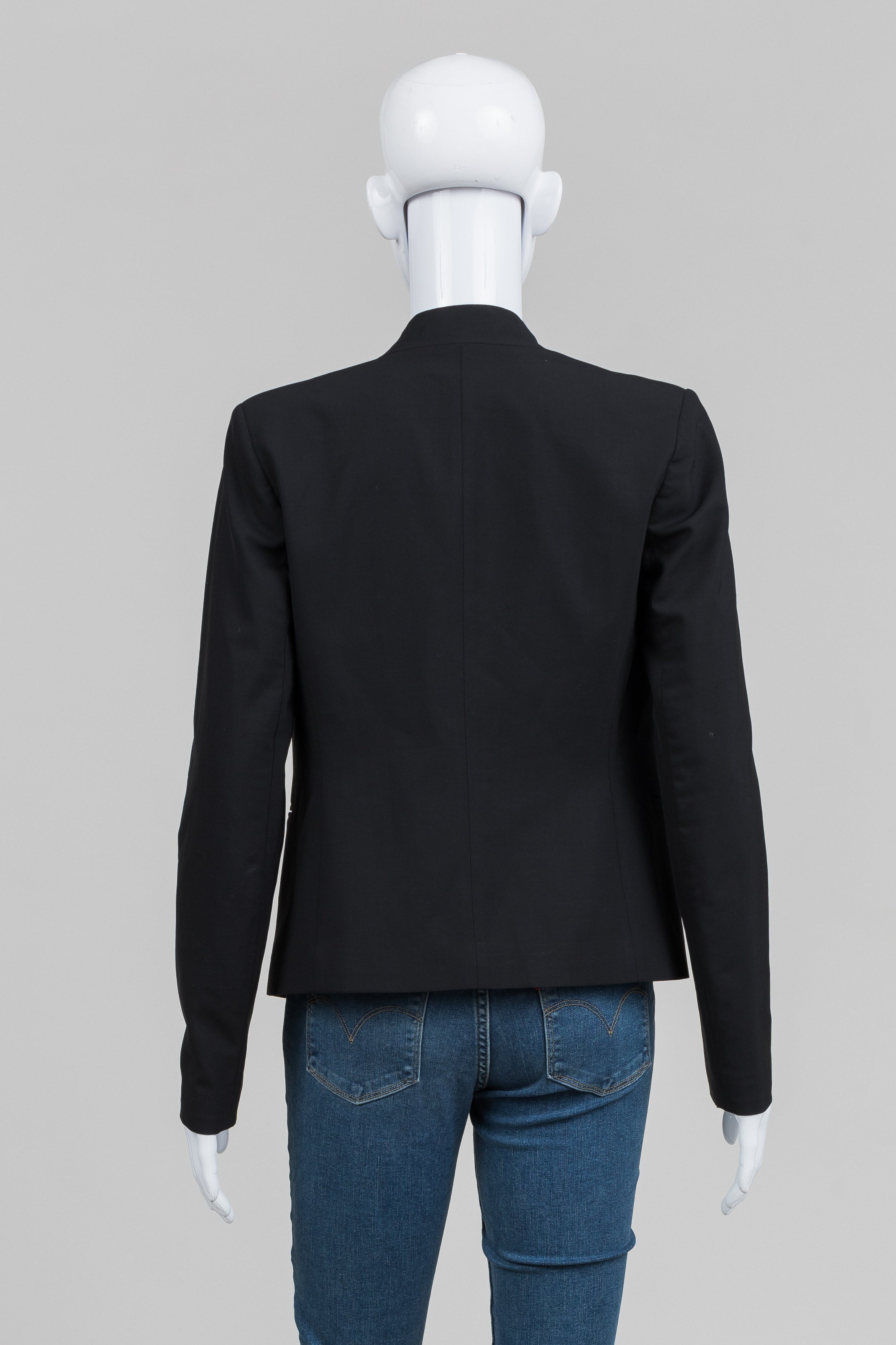 Theory Black Open Front Jacket (2)