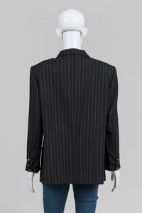 City Combi Charcoal Stripe Blazer (14)