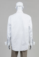 Load image into Gallery viewer, Saks Fifth Avenue White Shirt w/ French Cuffs (16 1/2)
