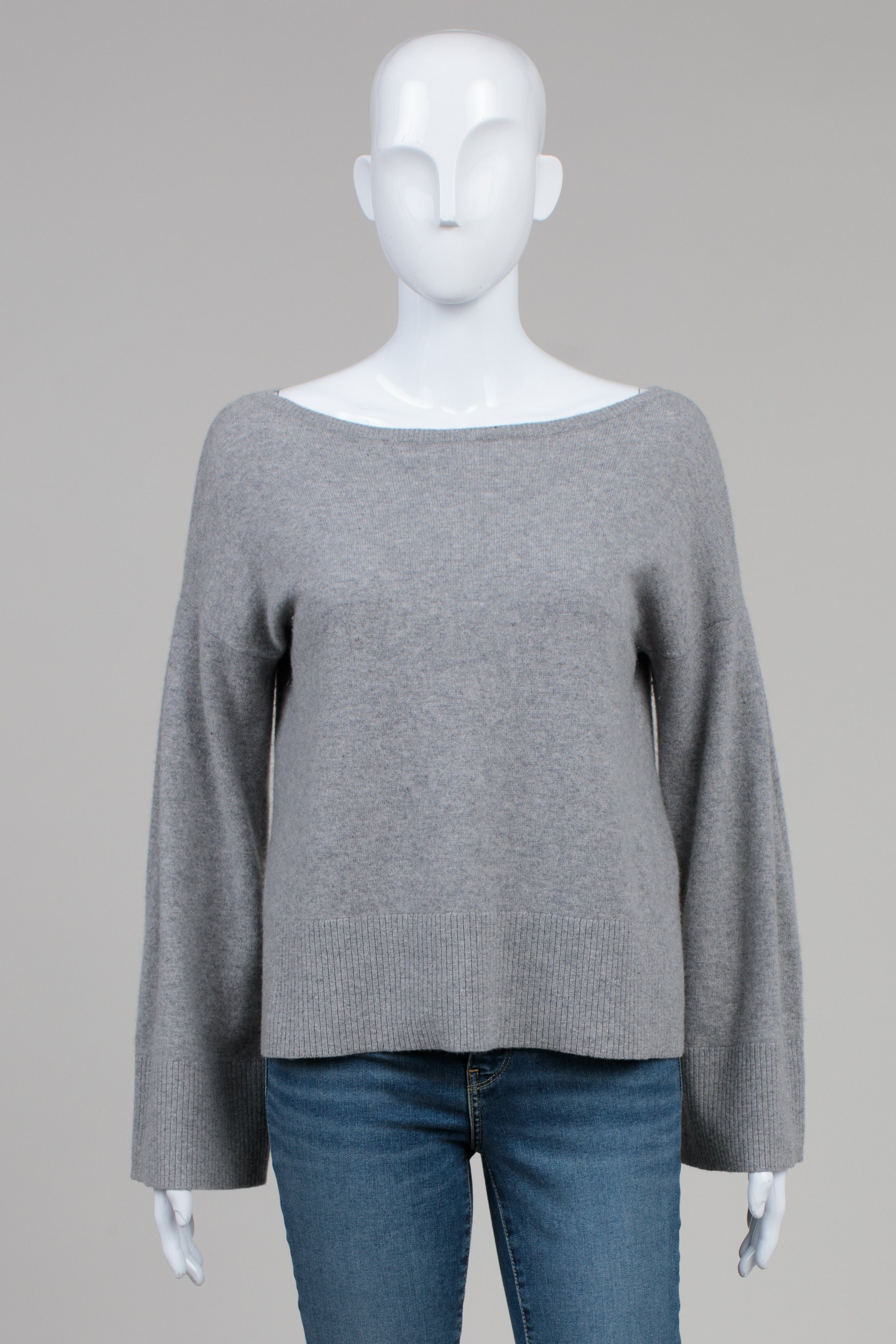 Club Monaco Grey Cashmere Sweater (XS)