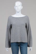 Load image into Gallery viewer, Club Monaco Grey Cashmere Sweater (XS)
