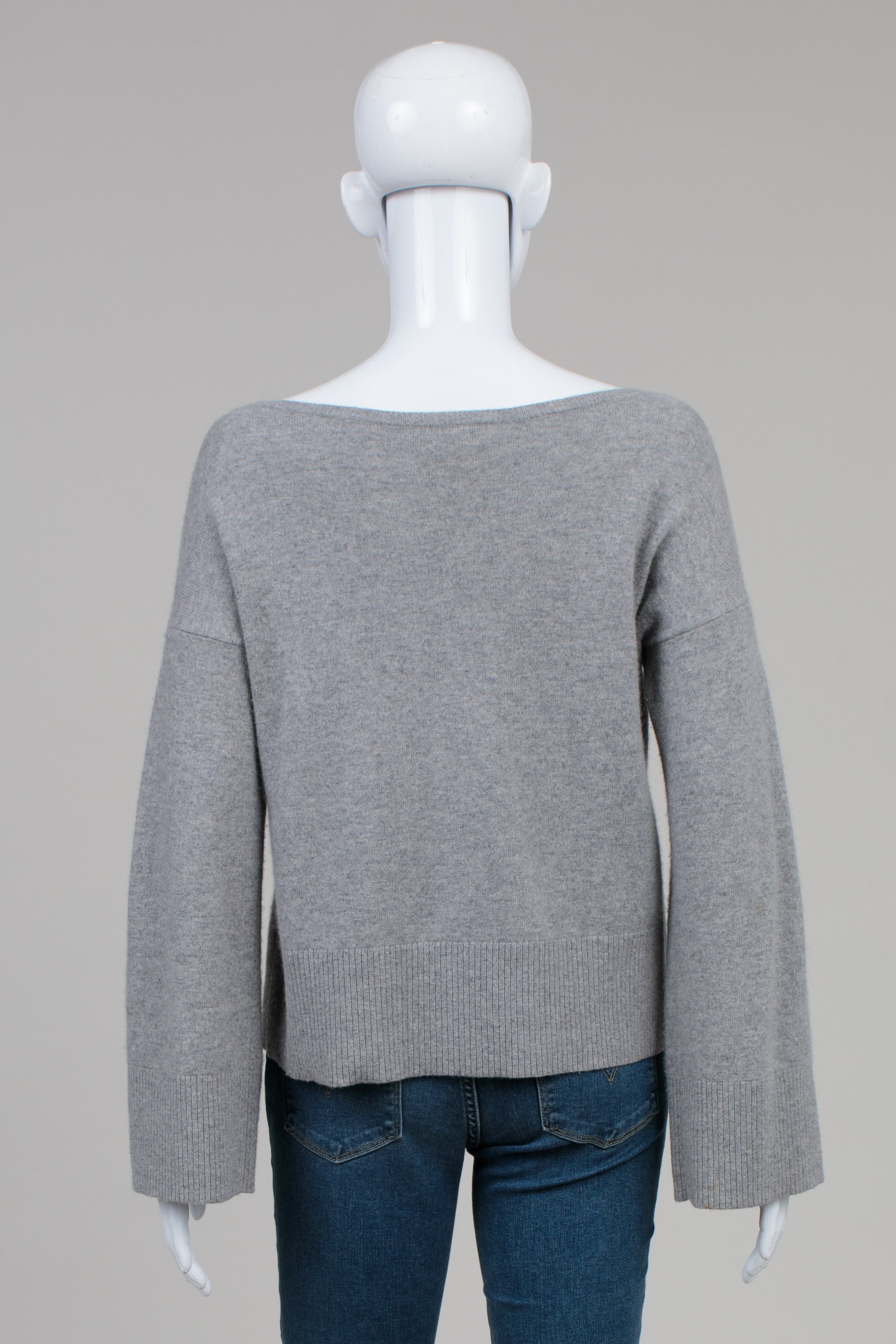 Club Monaco Grey Cashmere Sweater (XS)