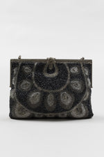 Load image into Gallery viewer, Vintage Beaded elegant formal party clutch with handle
