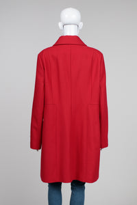 Planet Red Wool Zip Front Coat (16)