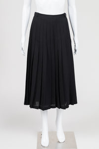 Silesia Vintage Black Pleated Skirt (12)