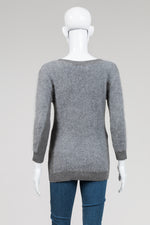 Load image into Gallery viewer, AllSaints Grey V-neck Sweater (6)
