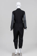 Load image into Gallery viewer, Savannah Vintage Button Front Jumpsuit w/ Embroidery (9)
