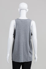 Load image into Gallery viewer, Brunette grey logo tank (M/L)
