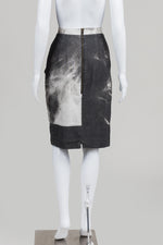 Load image into Gallery viewer, Heidi Merrick Photo Print Pencil Skirt (S)
