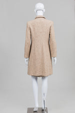 Load image into Gallery viewer, Rhapsody Beige Tweed Coat &amp; Skirt Set (36)
