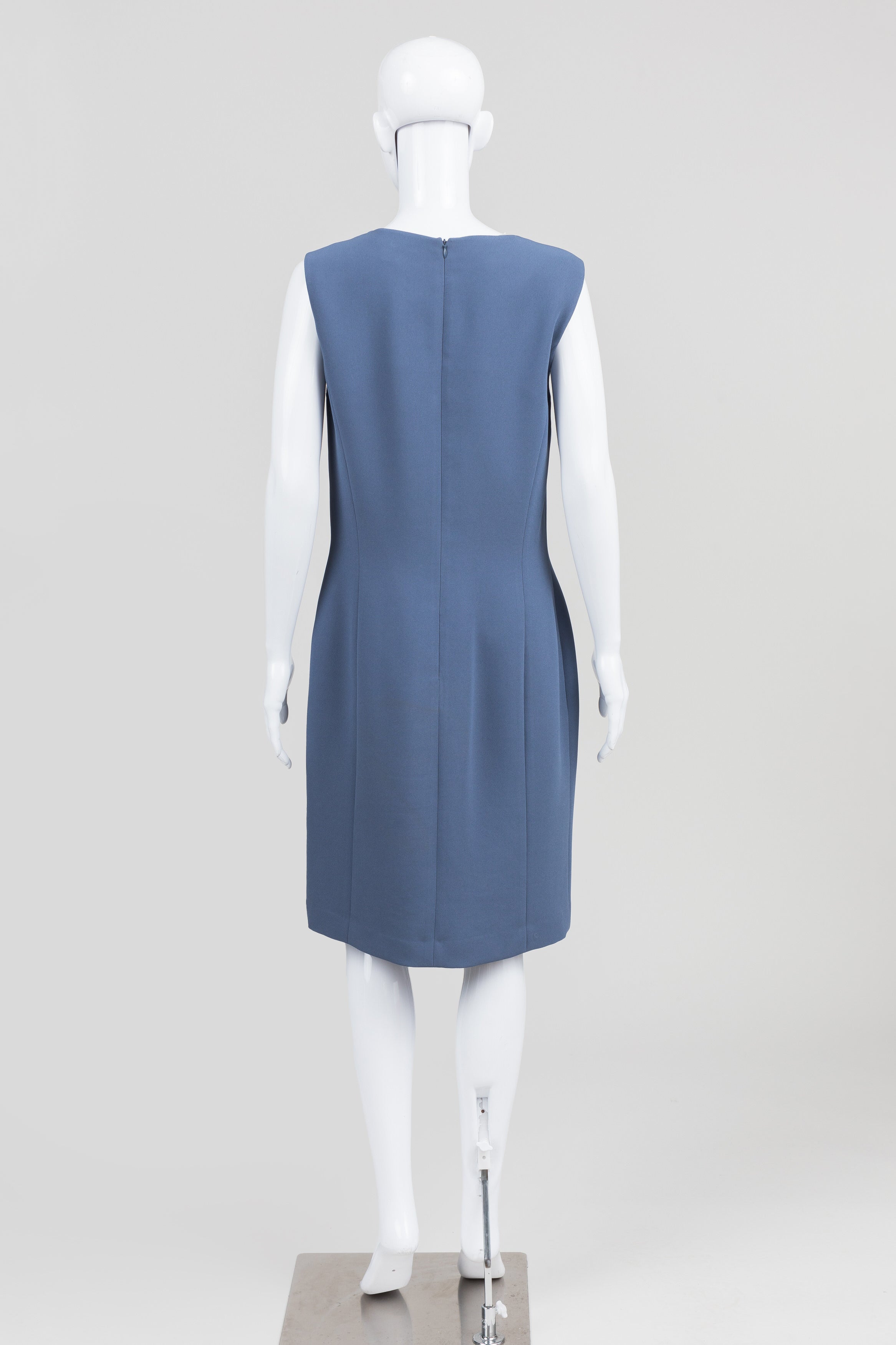 B. Bennett Slate Blue Dress & Coat Set (12)