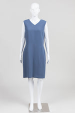 Load image into Gallery viewer, B. Bennett Slate Blue Dress &amp; Coat Set (12)

