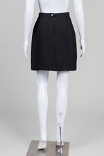 Load image into Gallery viewer, Emanuel Black Vintage Pencil Skirt (38)
