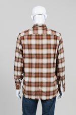 Load image into Gallery viewer, John Varvatos Rust Plaid Shirt (L)
