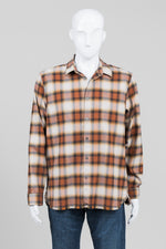 Load image into Gallery viewer, John Varvatos Rust Plaid Shirt (L)
