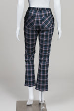 Load image into Gallery viewer, Unif Blue Plaid Pant (26)
