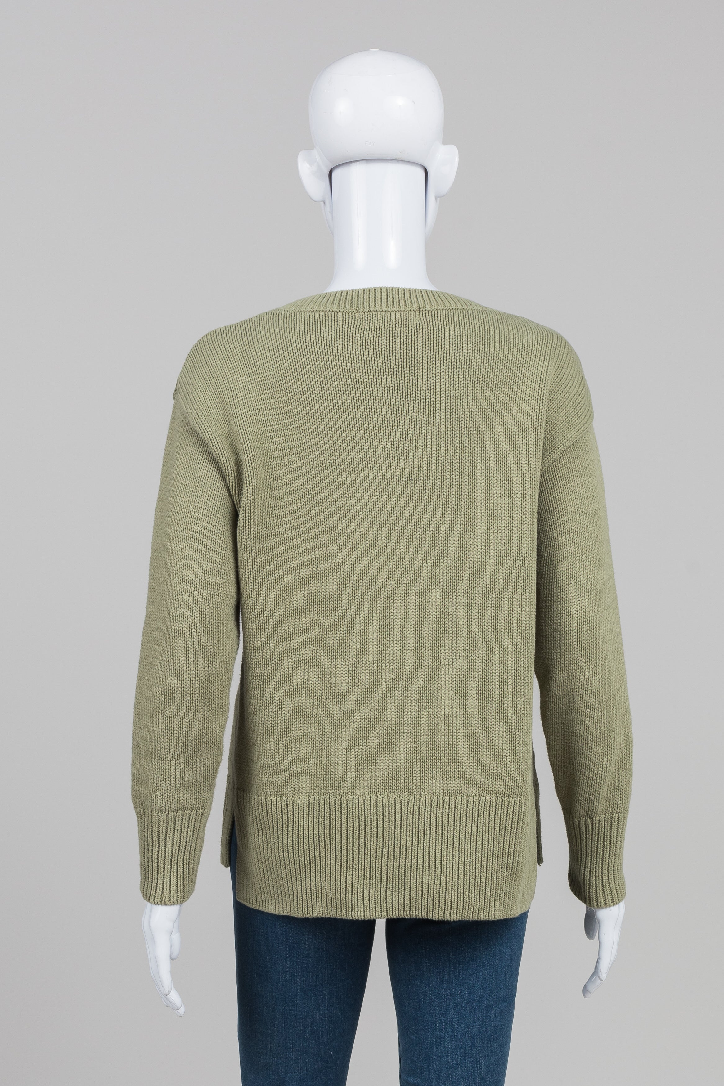 Philosophy Green Cotton Sweater (S)