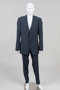 Boss Hugo Boss Grey Check Suit (44L)