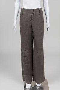 Lida Baday Dark Sage Linen Pants (4)