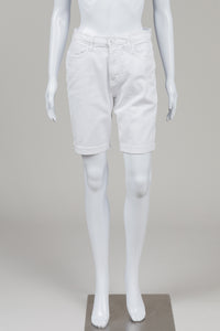 Fidelity White Jean Shorts (28)