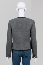 Load image into Gallery viewer, Ron Leal Salt &amp; Pepper Chanel Look Jacket (12)

