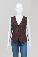 Load image into Gallery viewer, Leigh Morgan Vintage Paisley Vest (M)
