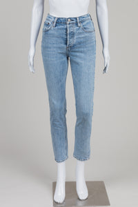 Denim Forum The Yoko Hi Rise Slim Jeans (28L)