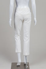 Load image into Gallery viewer, Judith &amp; Charles White Slim Trousers (2)
