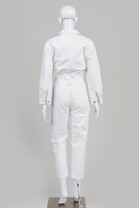 Citizens of Humanity White Denim Jumpsuit (XS)
