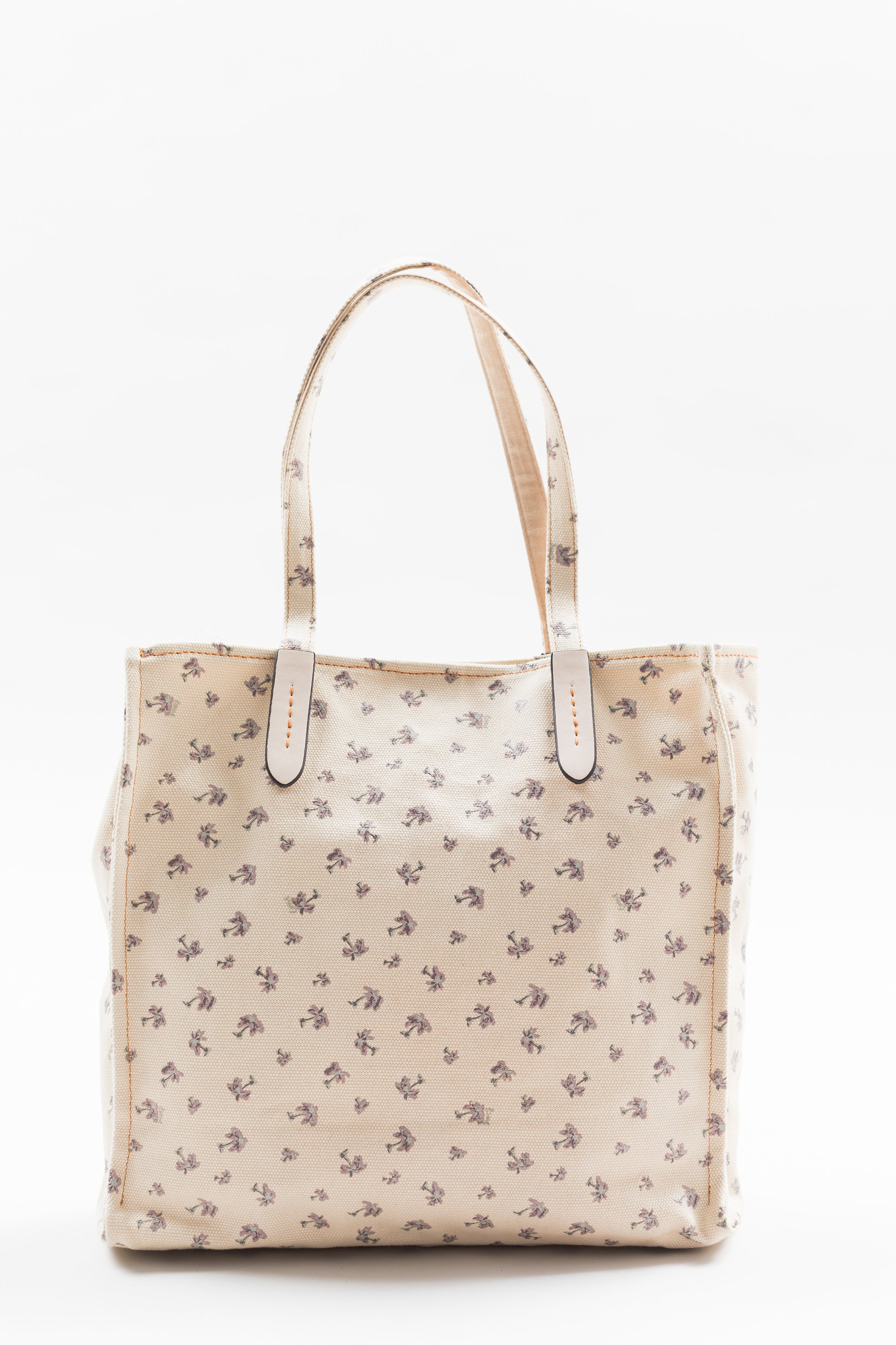 Disney x COACH Dumbo theme, cream fabric diaper bag