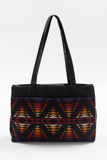 Load image into Gallery viewer, Pendleton wool Aztec pattern tote bag
