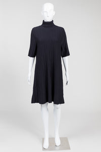 COS Black Short Sleeve Sweater Dress (M)