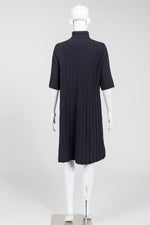 Load image into Gallery viewer, COS Black Short Sleeve Sweater Dress (M)
