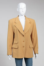 Load image into Gallery viewer, Burberry&#39;s Vintage Gold Blazer (16)
